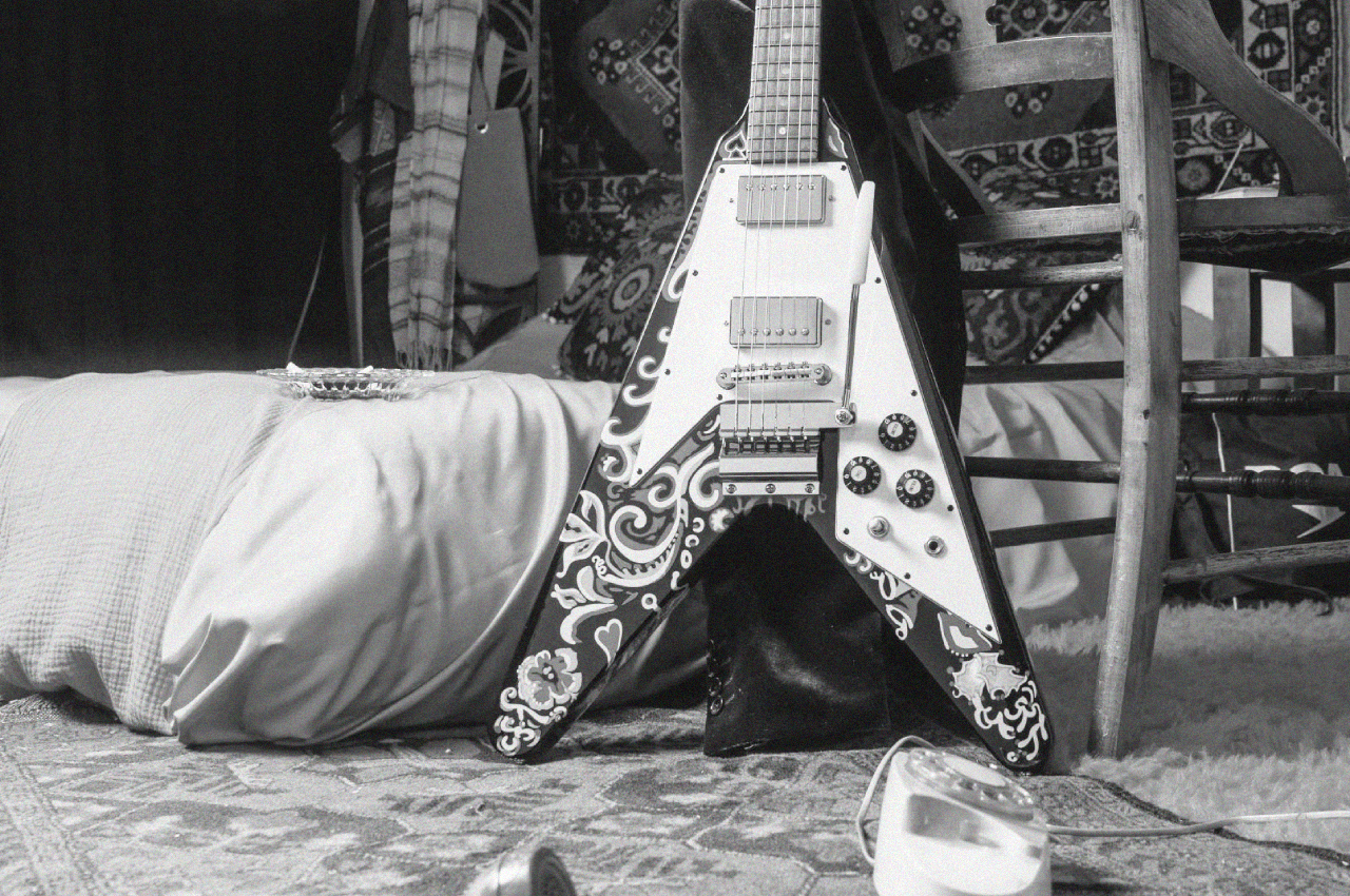 Recreation of Hendrix Flying V